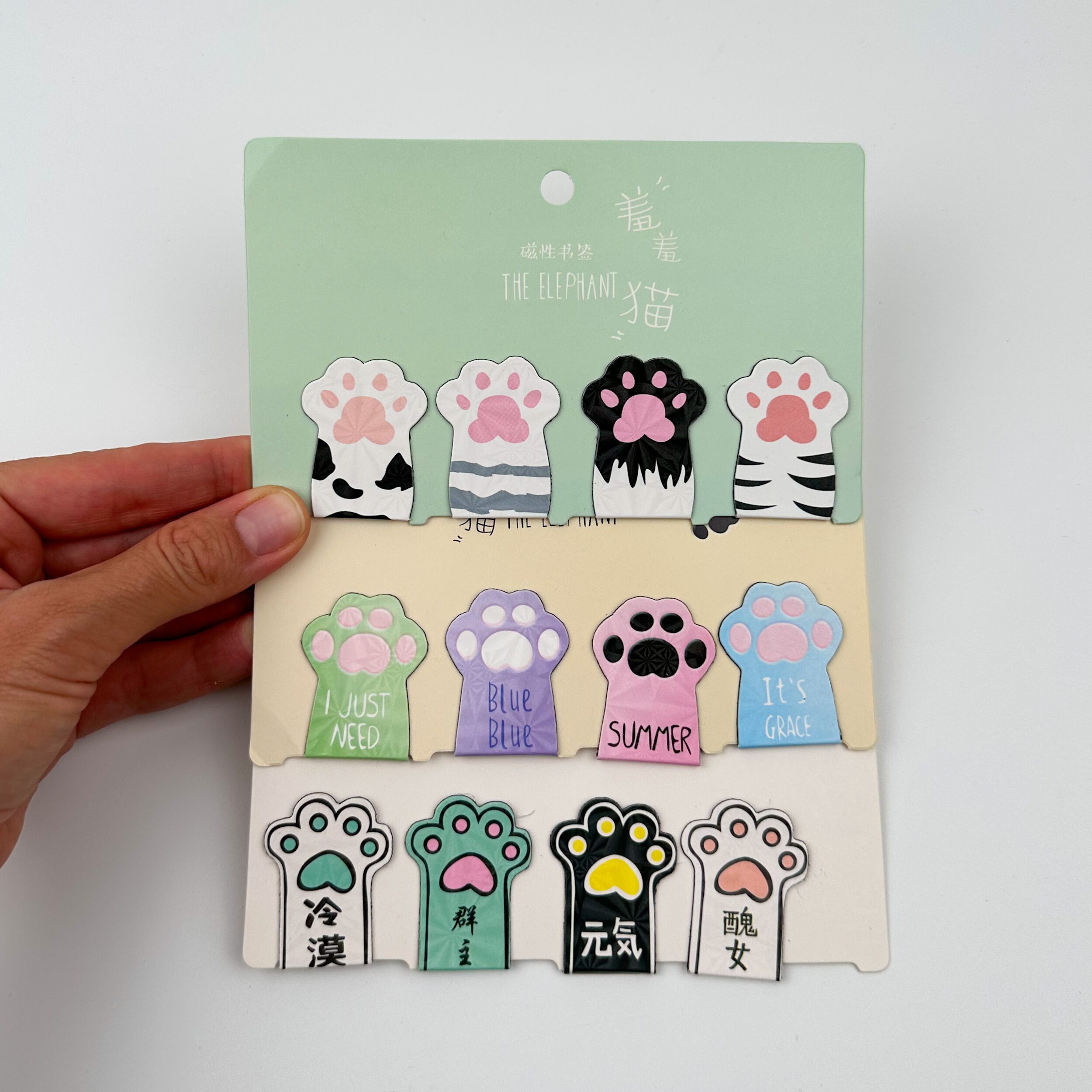 Магнітні закладки «Лапки»