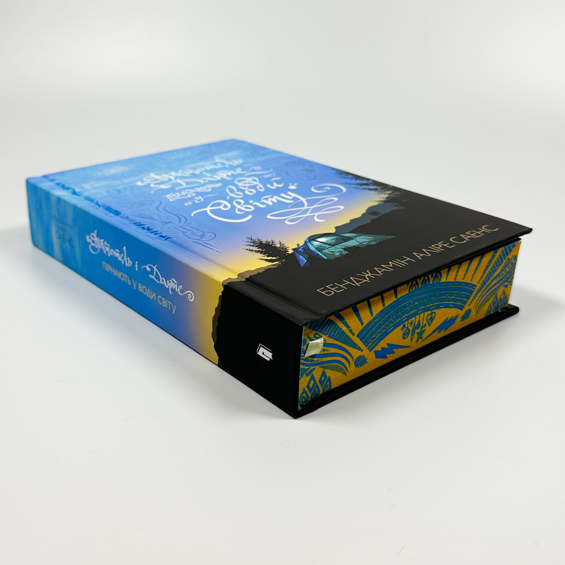 Арістотель і Данте пірнають у води світу (Limited edition). Автор — Бенджамін Аліре Саенс. 