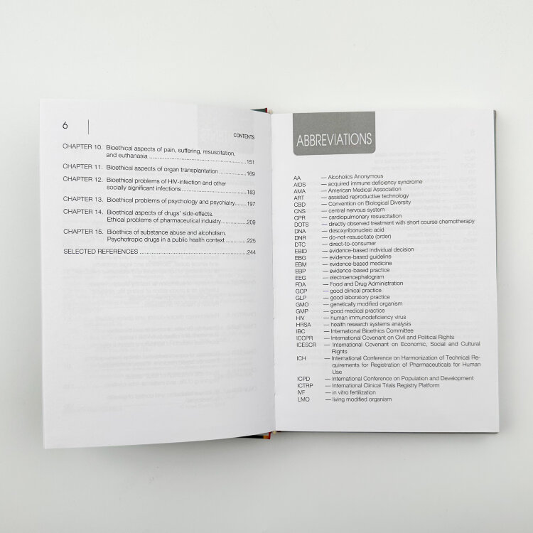 Bases of Bioethics and Biosafety