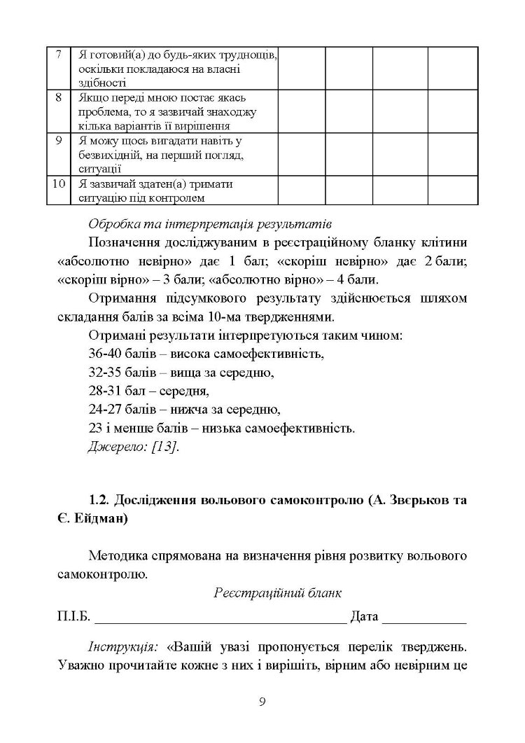 Діагностика психологічних змін у військовослужбовців в умовах війни.