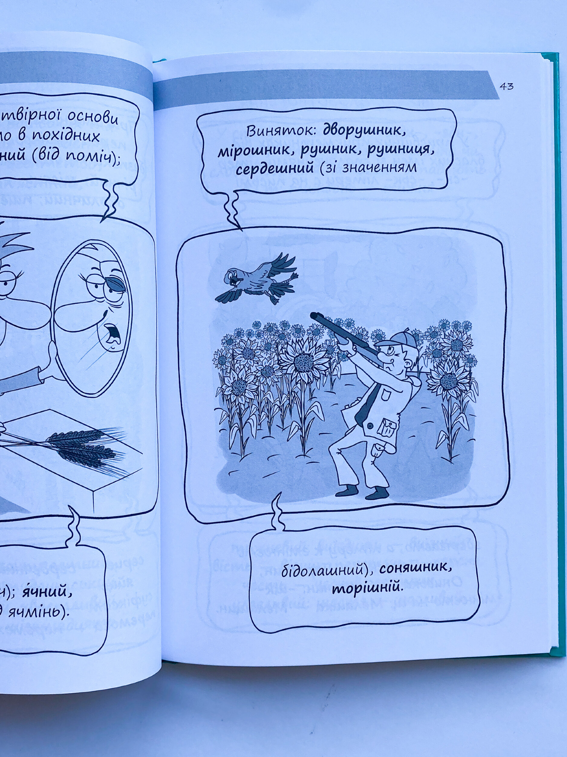 Новий український правопис в ілюстраціях. Правила — легко та швидко. Автор — Марина Коновалова. 