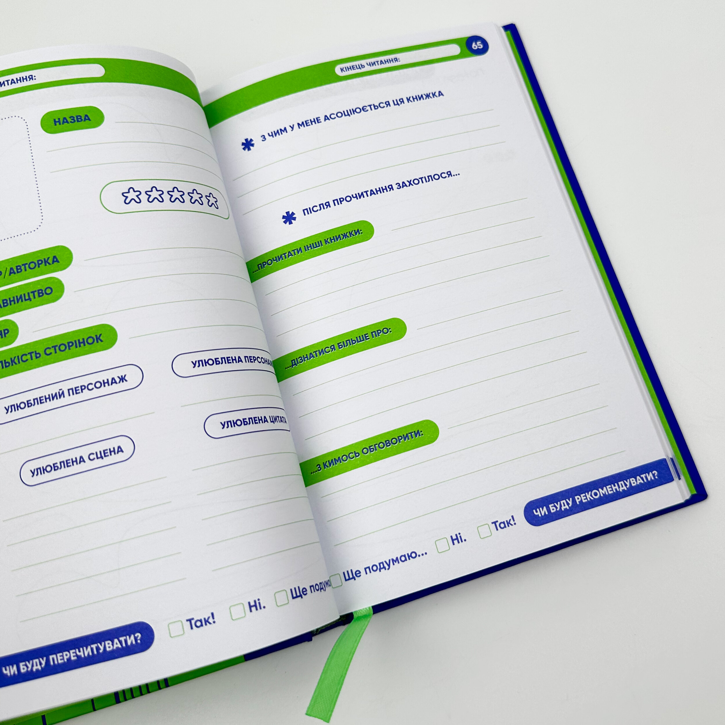 Твій читацький щоденник. . 