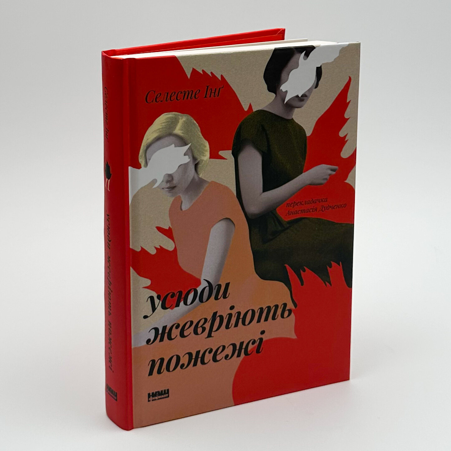 Усюди жевріють пожежі. Автор — Селесте Інг. 