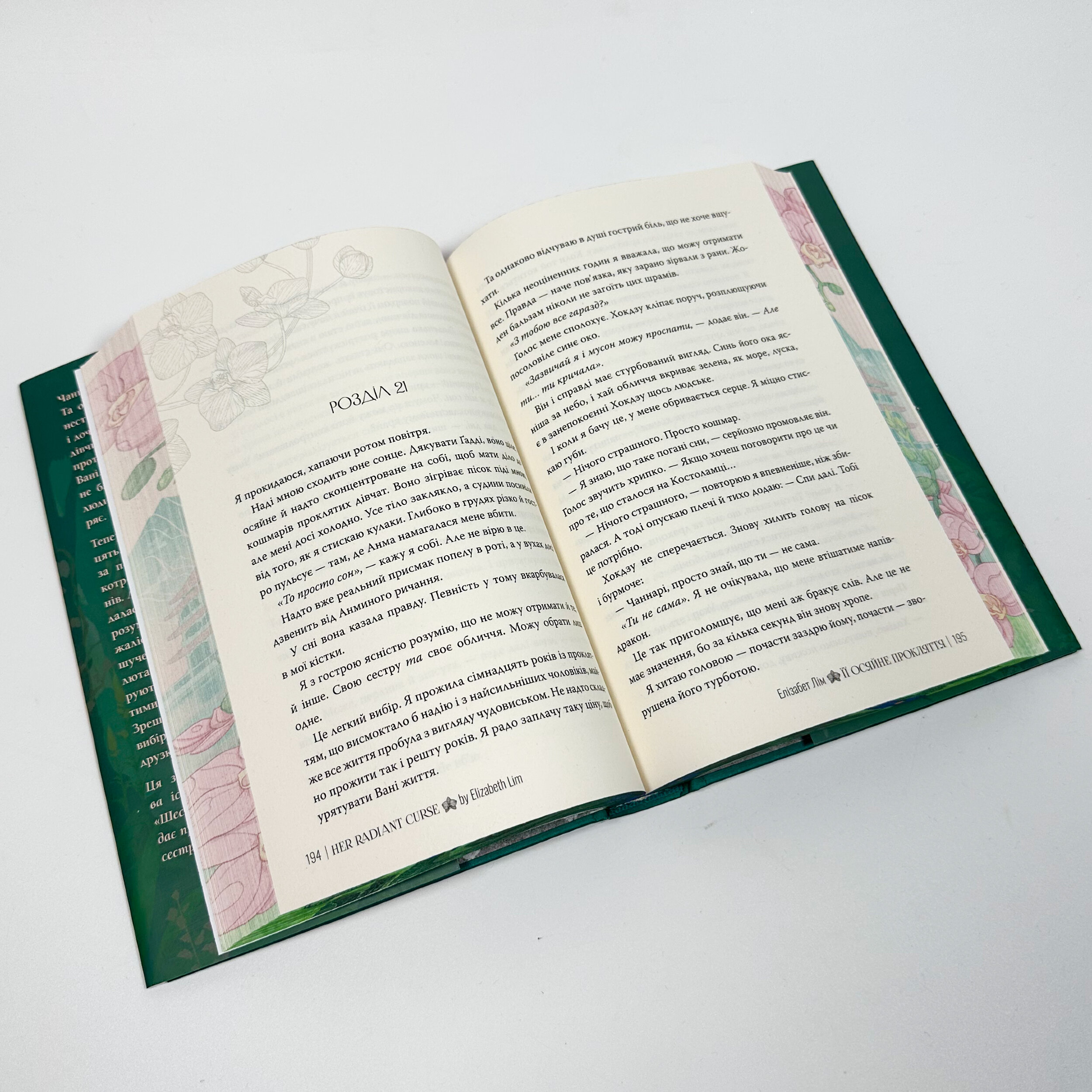 Її осяйне прокляття. Автор — Елізабет Лім. 