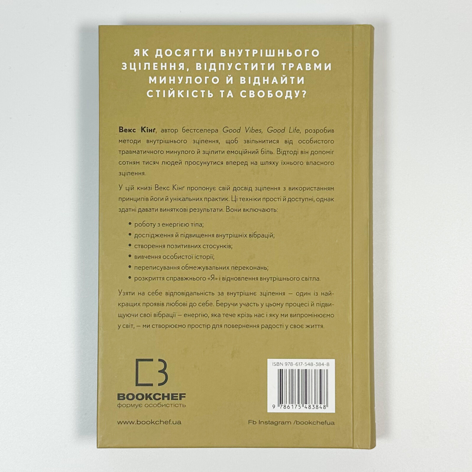 Healing Is the New High. Посібник із подолання емоційних потрясінь і здобуття свободи  . Автор — Векс Кінґ. 