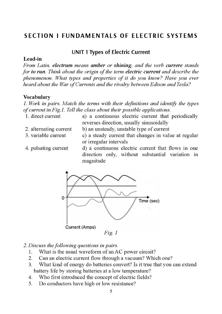 English for Electrical Engineers. Англійська мова для інженерів-електриків