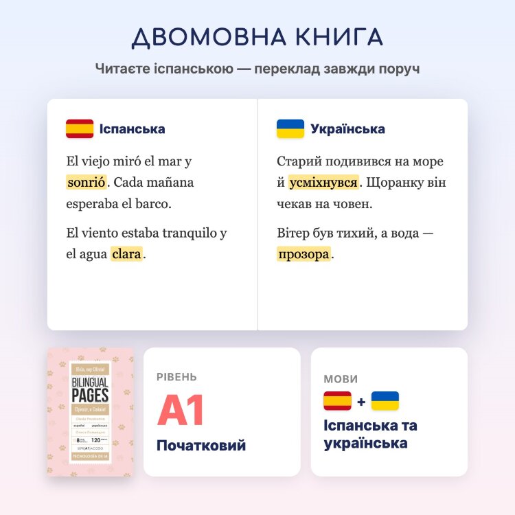 Hola, soy Olivia! / Привіт, я Олівія!