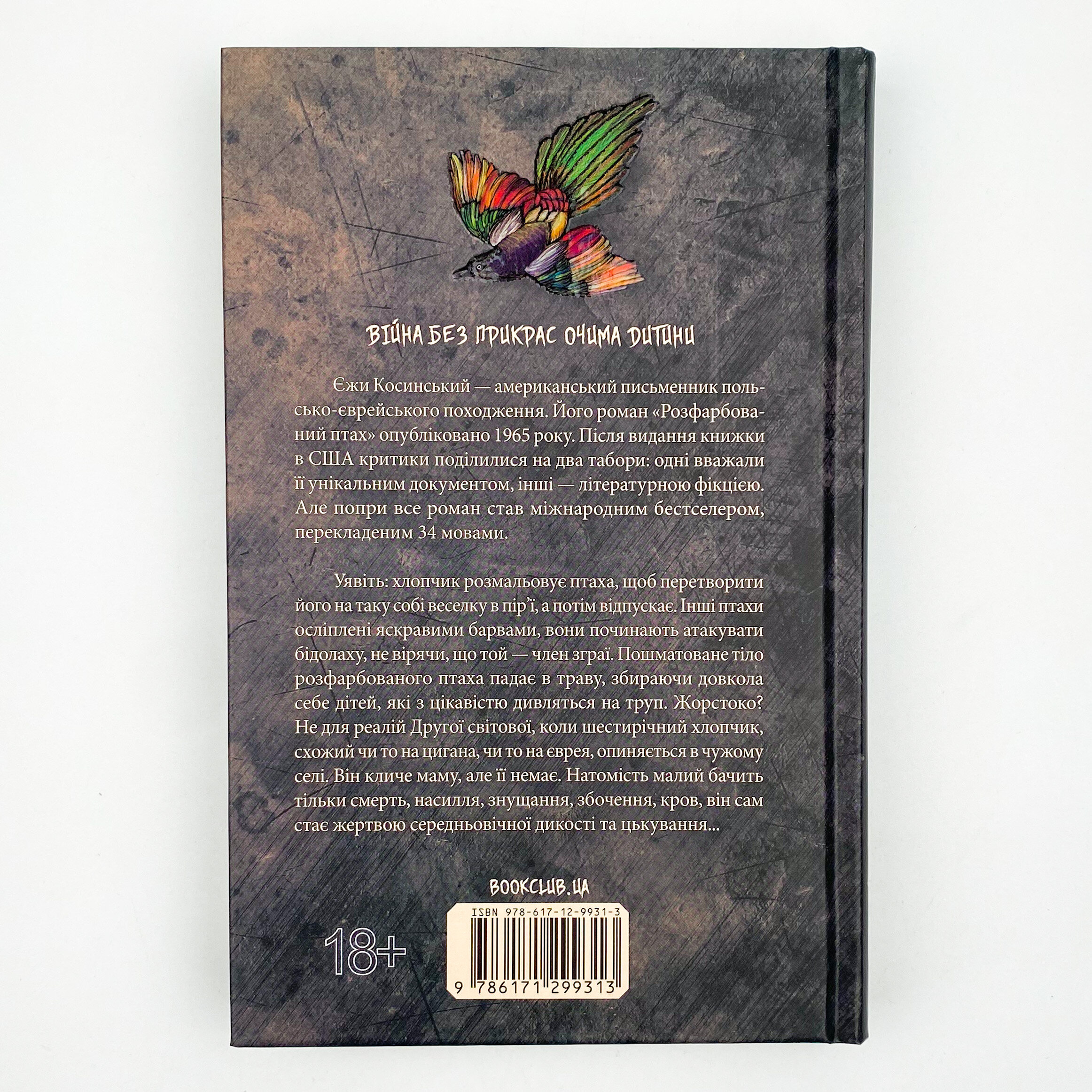 Розфарбований птах. Автор — Єжи Косинський. 