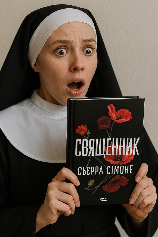 Священник. Книга 1. Автор — Сьєрра Сімоне. Обложка — твердая