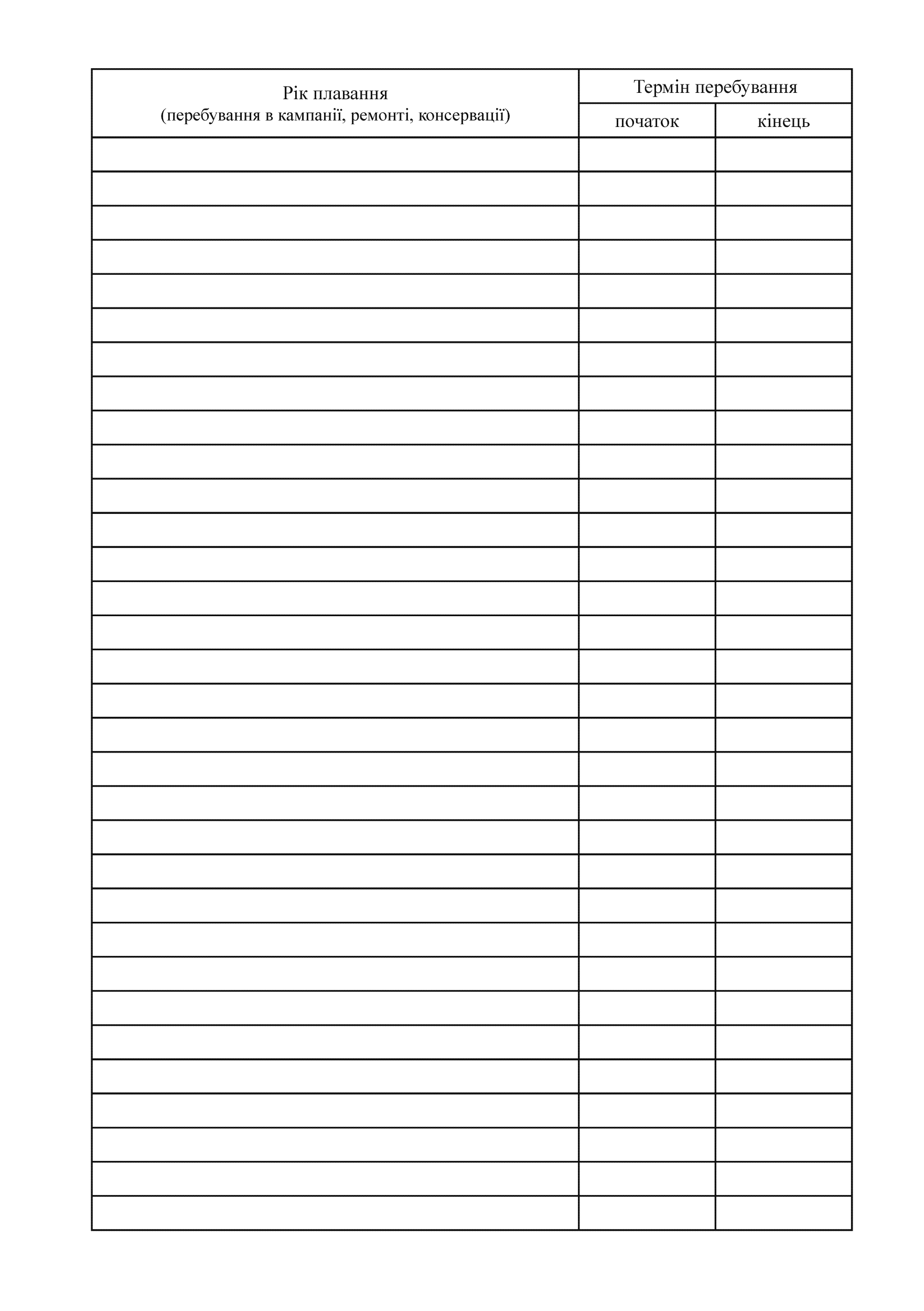 Вахтовий журнал військової частини (ВМС ЗСУ)