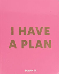 Планер «I HAVE A PLAN» рожевий