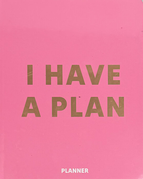 Планер «I HAVE A PLAN» рожевий