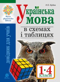 Українська мова в схемах і таблицях. Довідник учня 1-4 кл. Вид. 2-ге, переробл. та доп. НУШ  (2020 год)