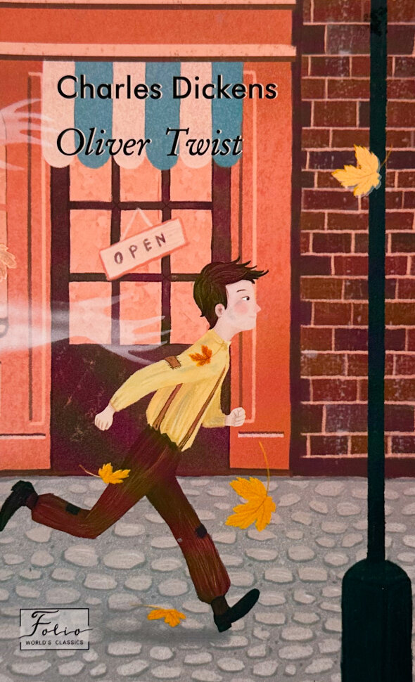 Oliver Twist. Автор — Чарлз Діккенс. Обкладинка — М'яка