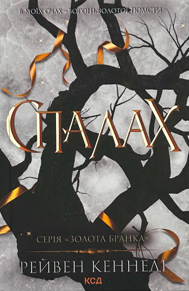 Спалах. Автор — Рейвен Кеннеді. Обкладинка — Тверда