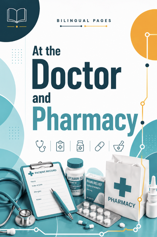 At the Doctor and Pharmacy / У лікаря та в аптеці