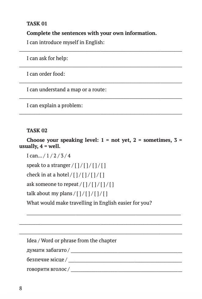 Workbook. Still Traveling, Still Learning (A2) 