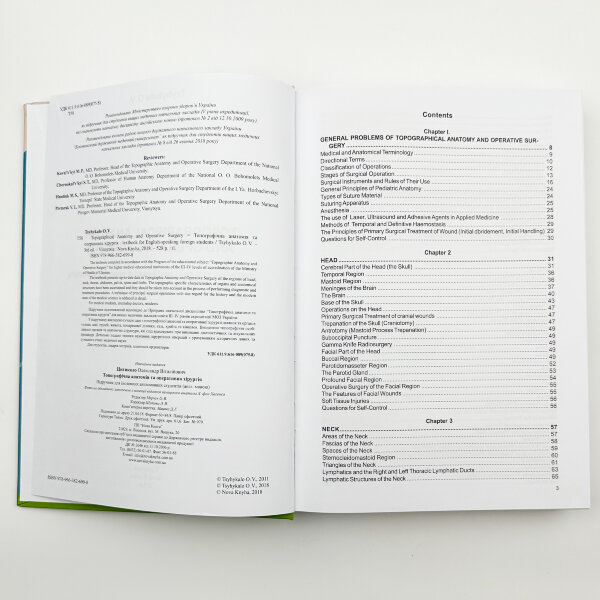 Topographical Anatomy and Operative Surgery 