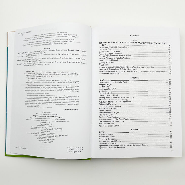 Topographical Anatomy and Operative Surgery