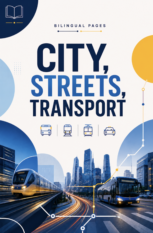 City, Streets, Transport / Місто, вулиці, транспорт