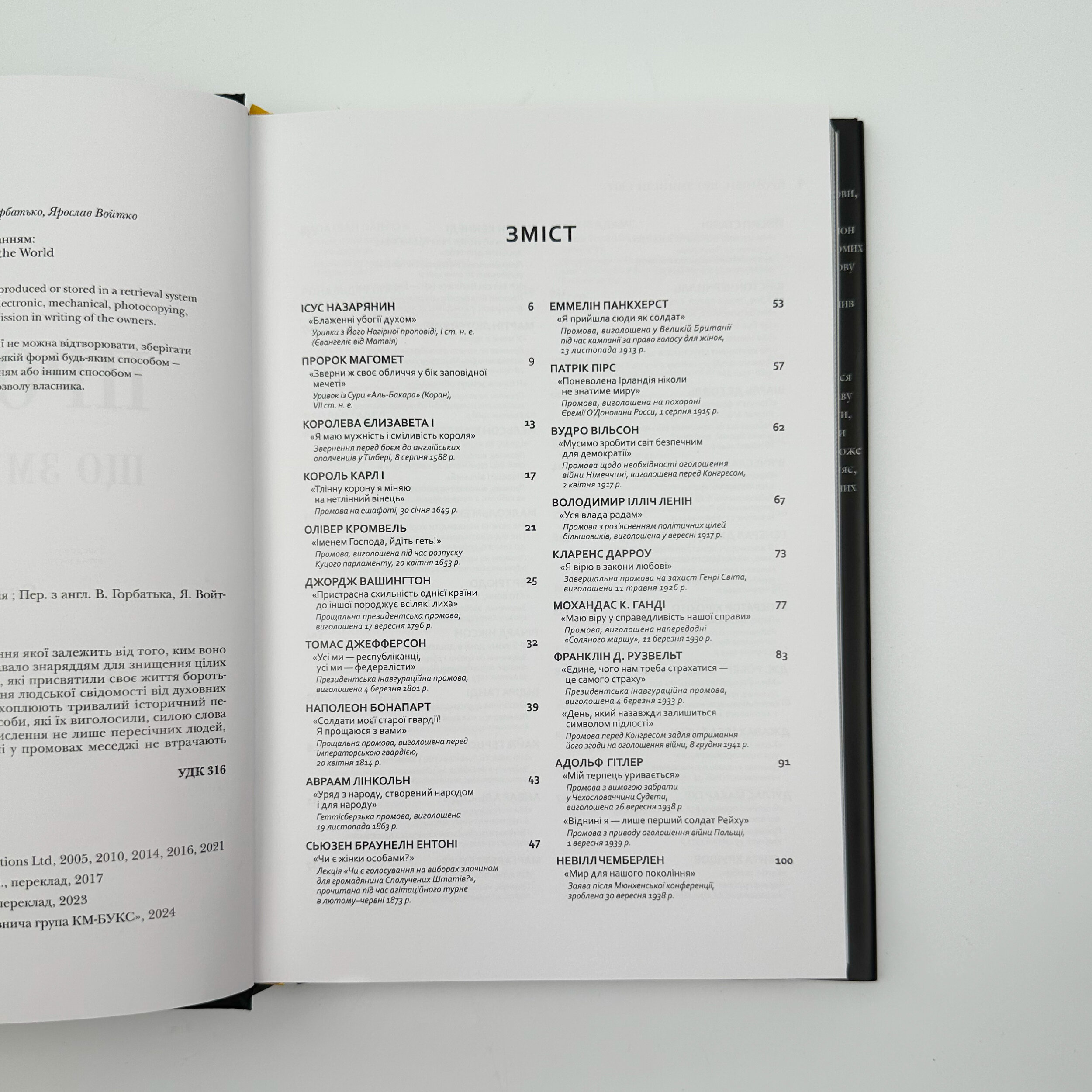 Промови, що змінили світ. . 