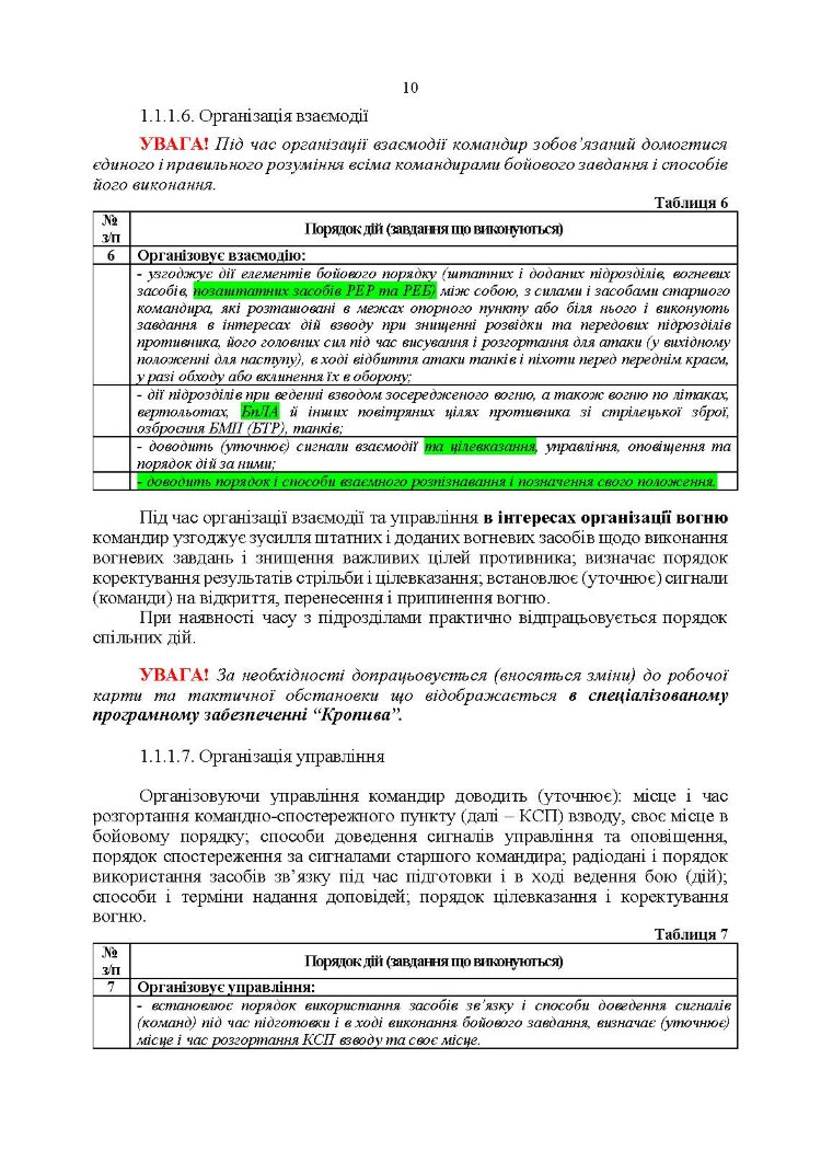 Індивідуальна підготовка (рівень командир та головний сержант загальновійськового взводу). Частина І  -  набуття оборонних спроможностей)