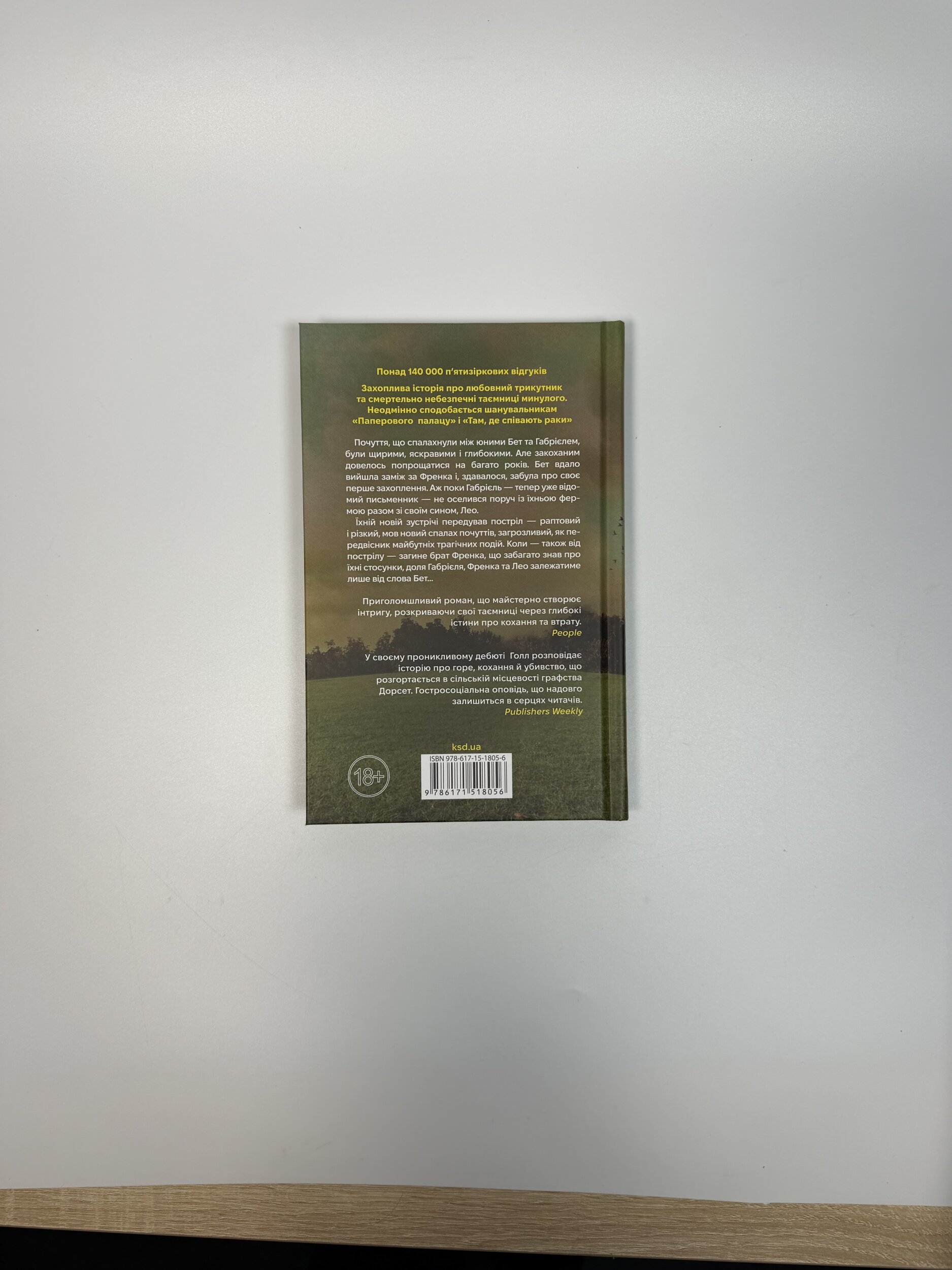 Зруйнована країна. Автор — Клер Леслі Голл. 