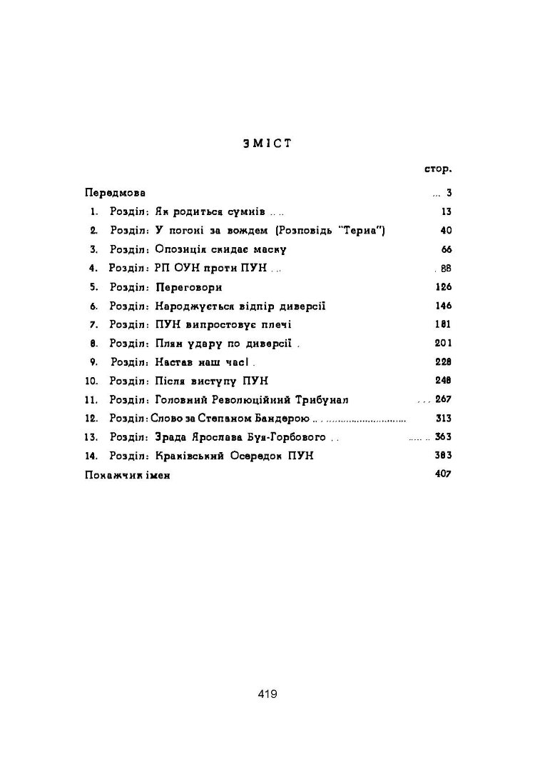 Розбрат. Спогади й матеріали до розколу ОУН у 1940-1941 роках.