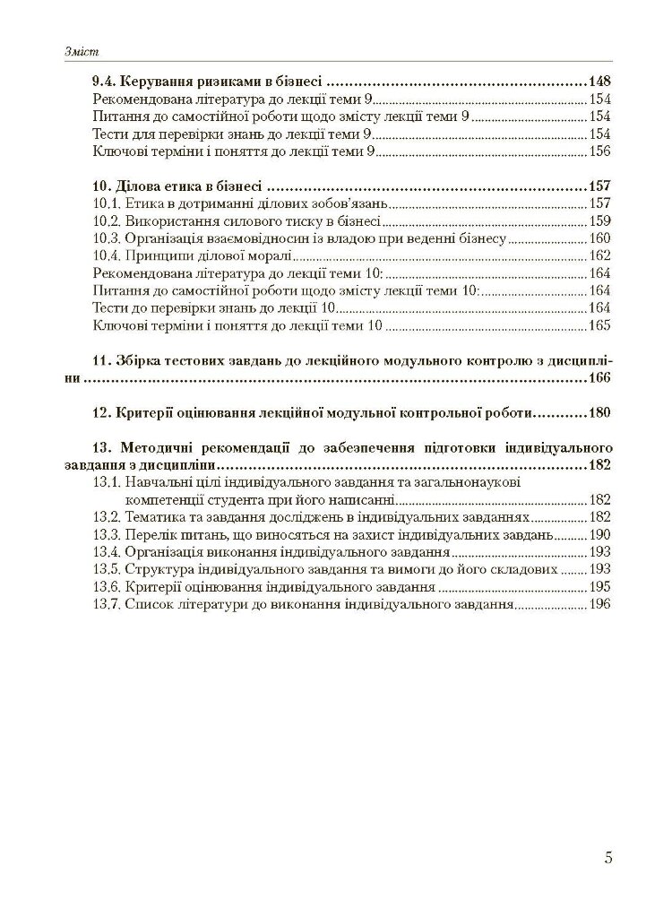 Основи організації бізнесу