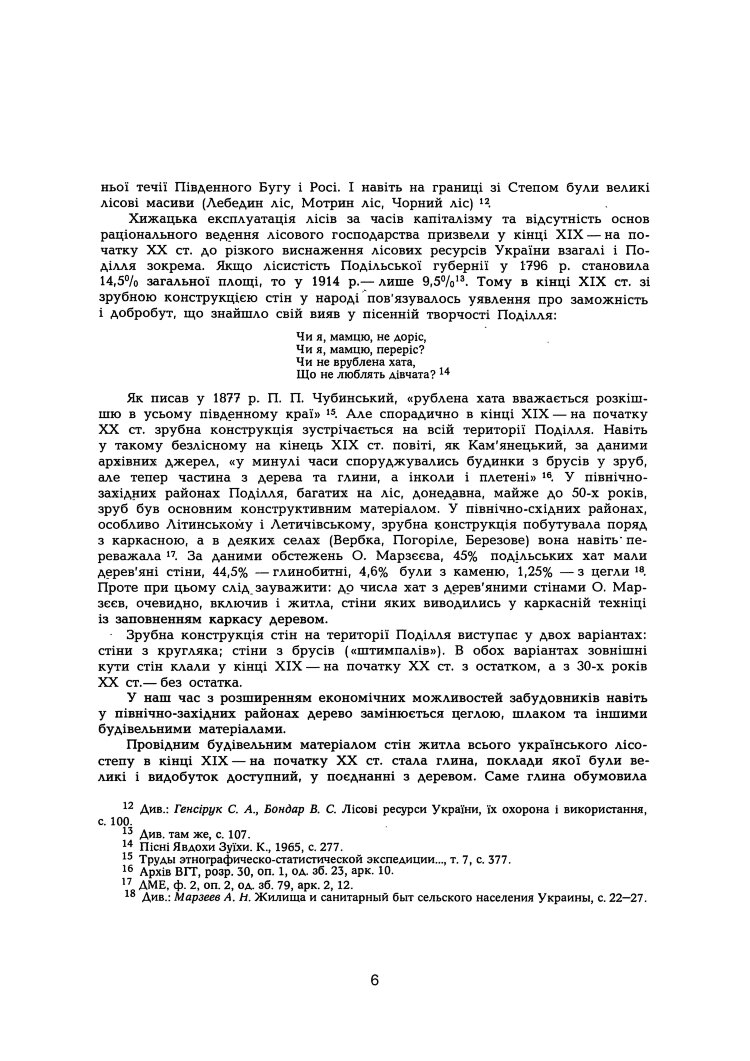 Сільське житло Поділля кінець XIX-XX ст.
