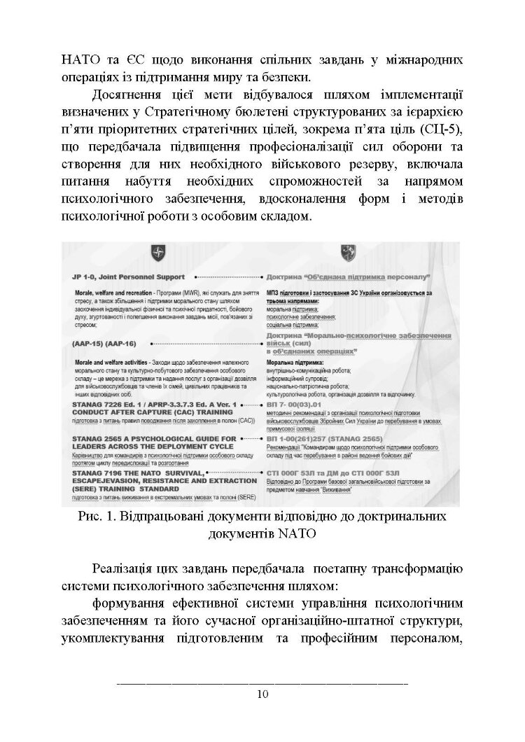 Психологічне забезпечення Збройних Сил України